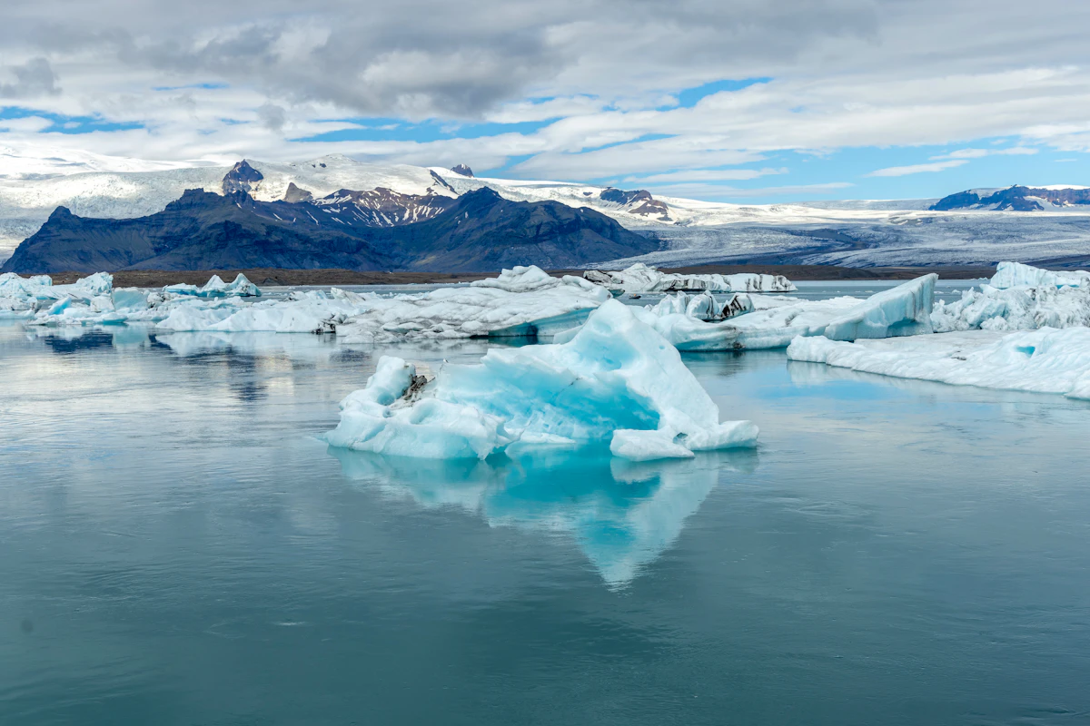 Iceland glacier