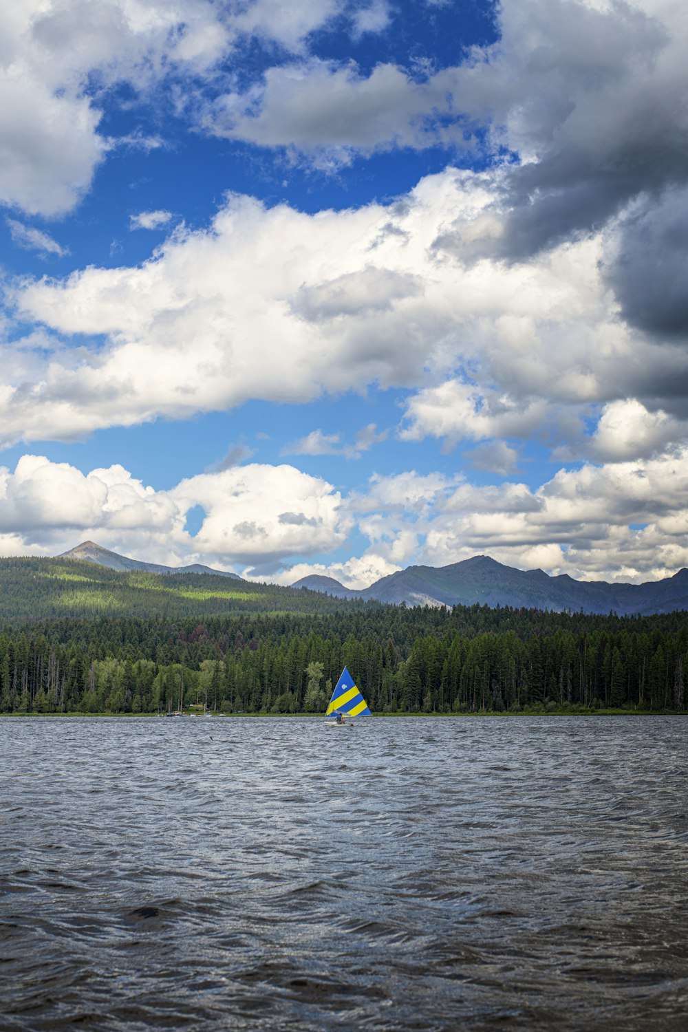 a sailboat on the water