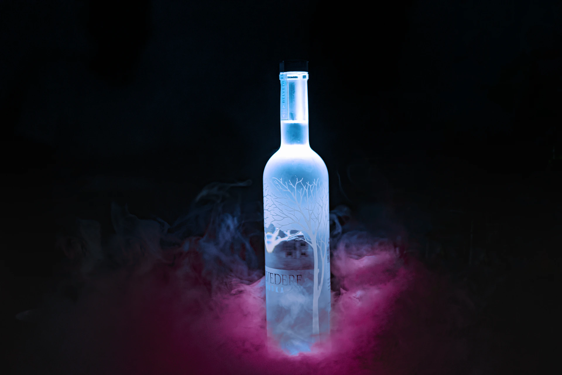 a bottle of water
