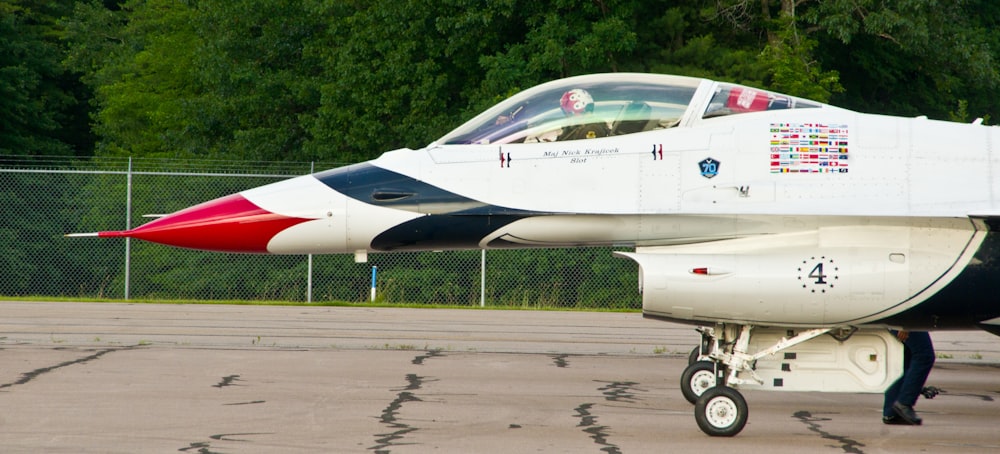 a jet on a runway