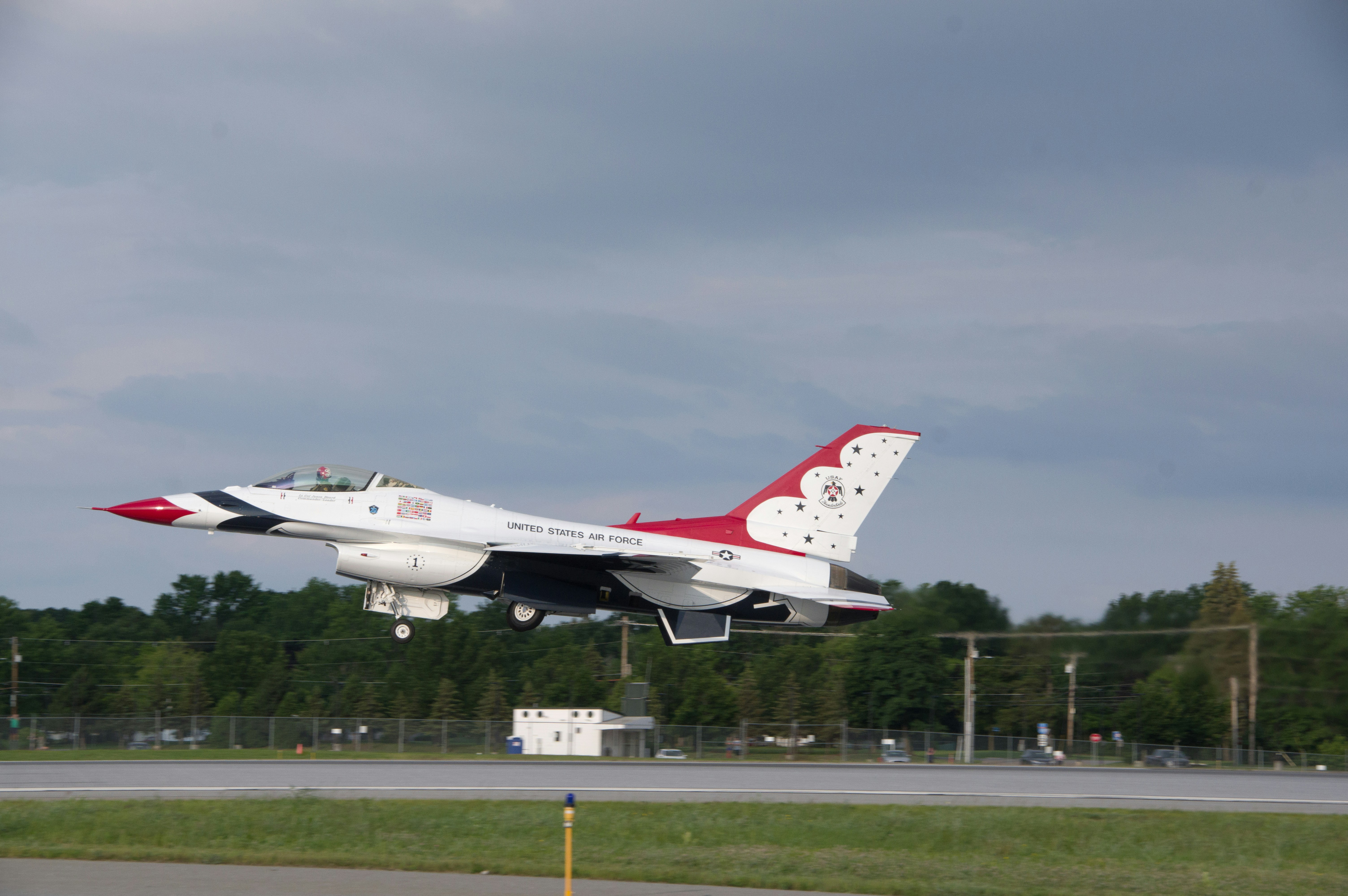 a jet flies through the air