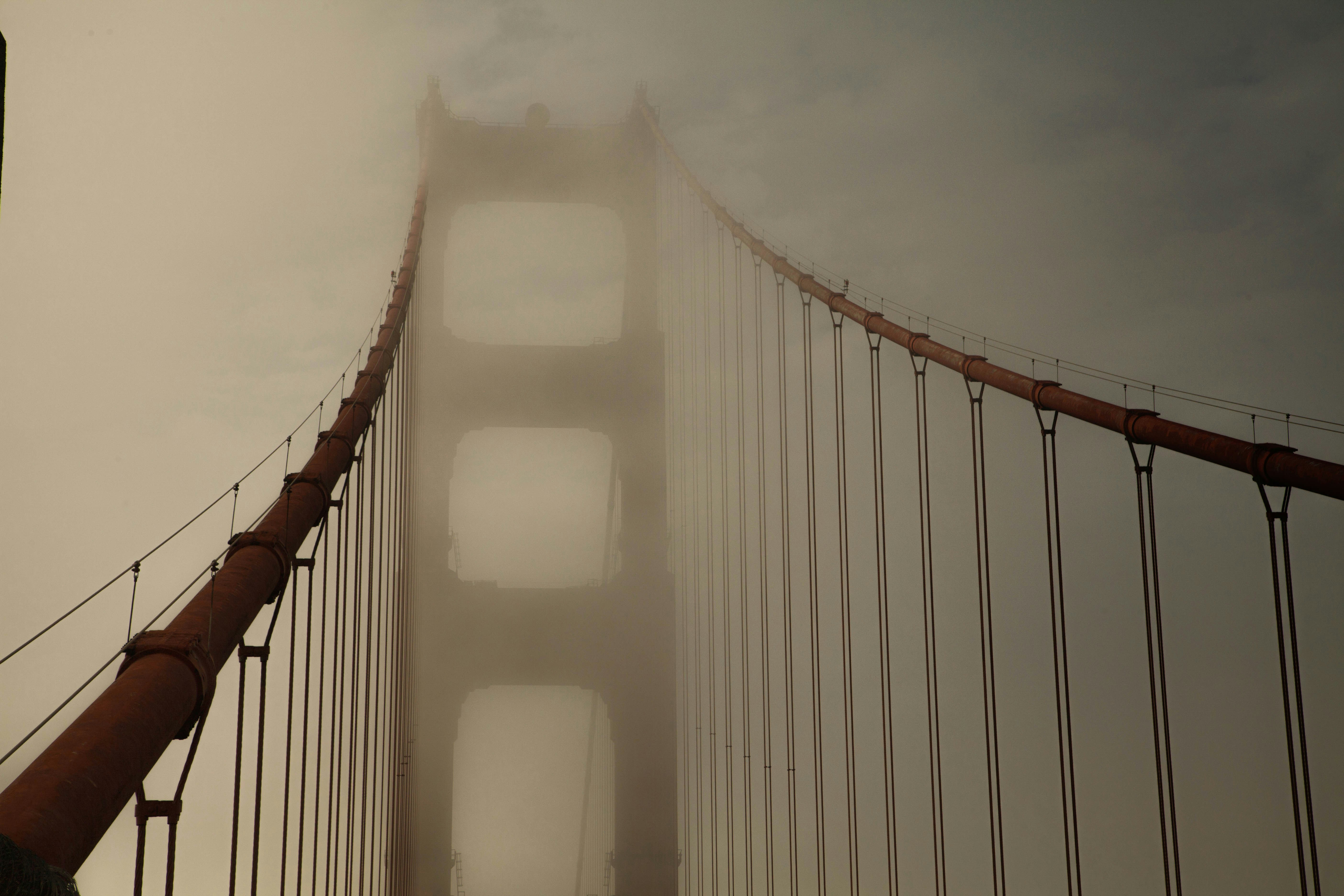 A bridge with a railing photo – Free Golden gate bridge Image on Unsplash