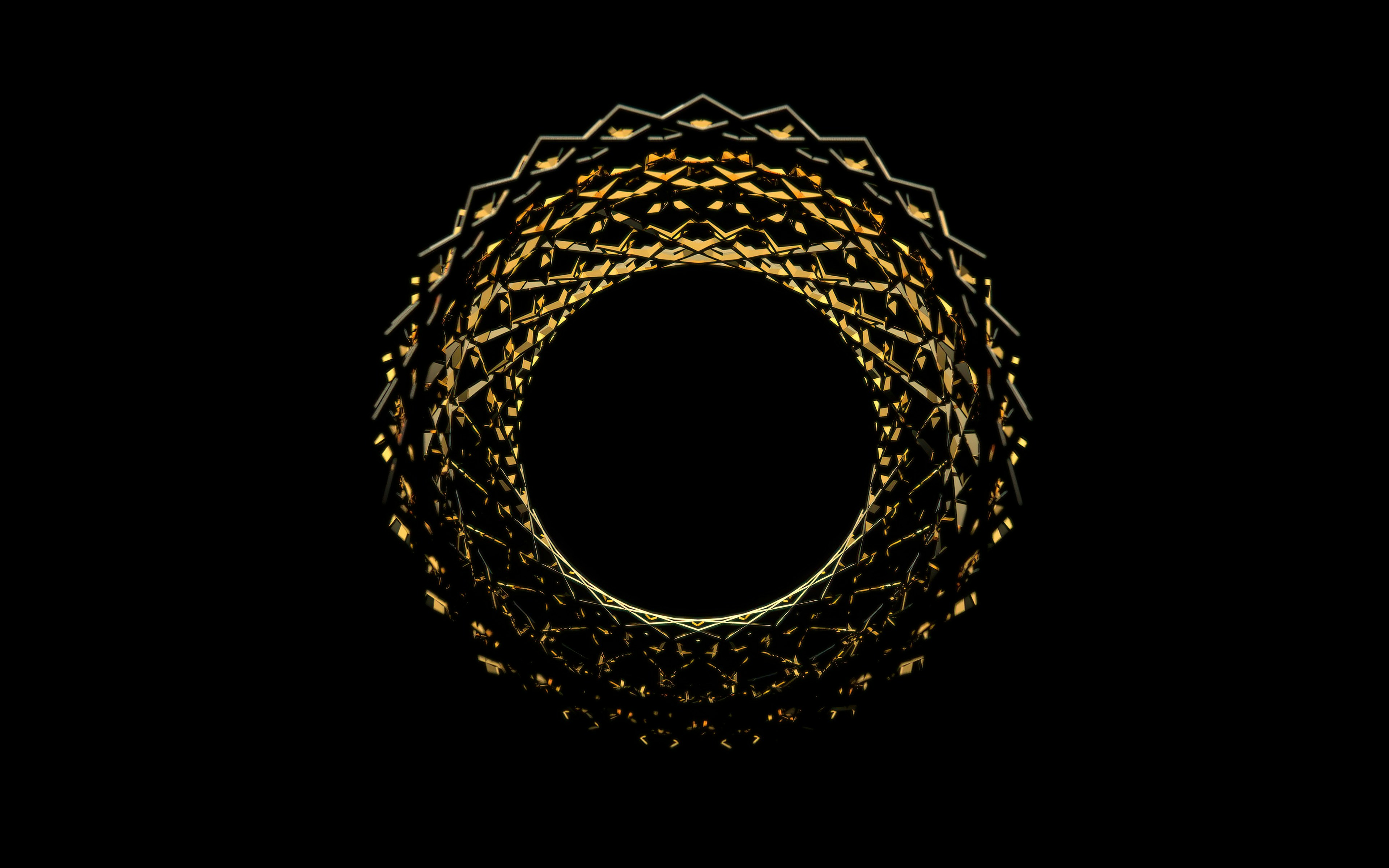 Simbolo junghiano del Sé — mandala dorato