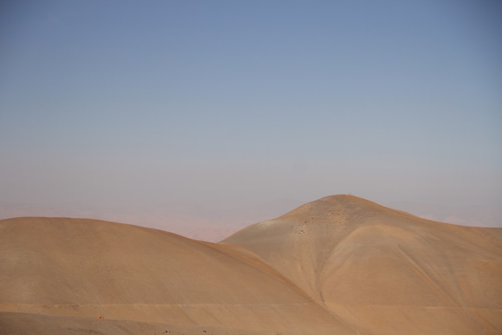 a large sand dune