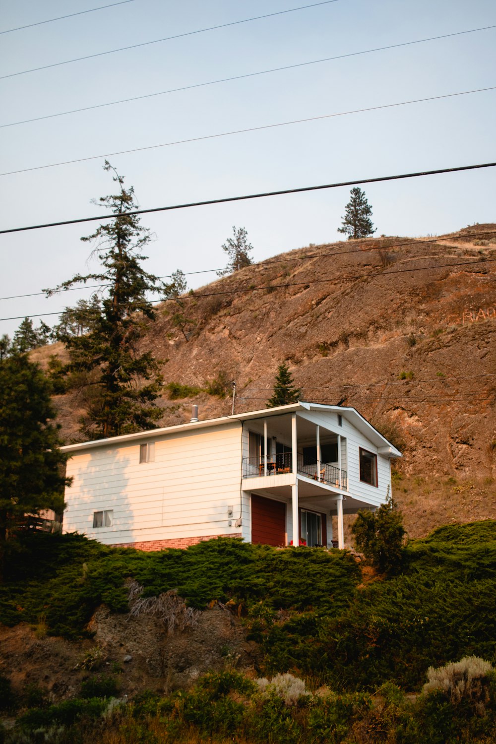 a house on a hill