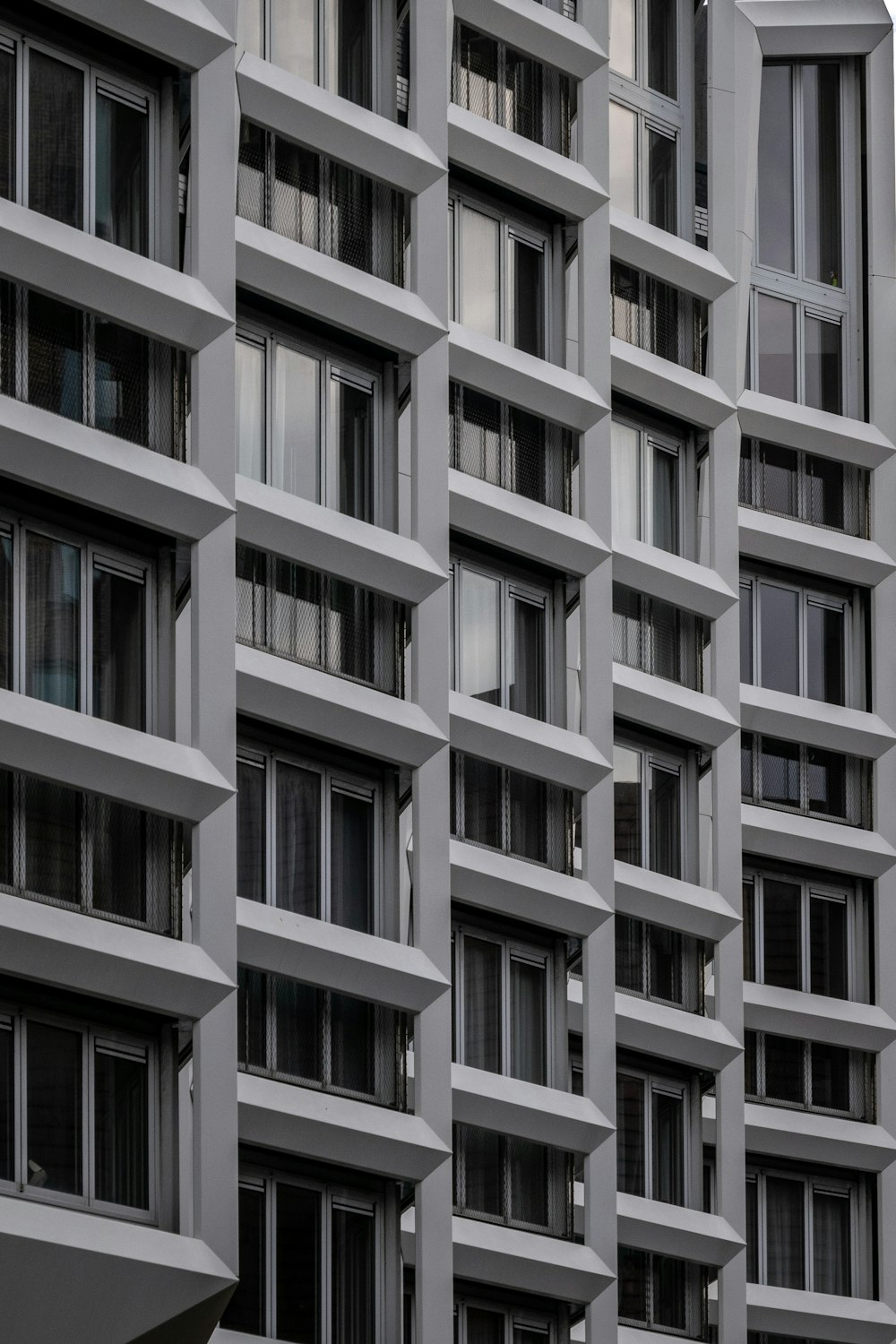 a building with balconies