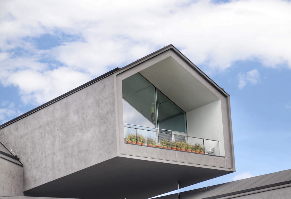 a building with a balcony