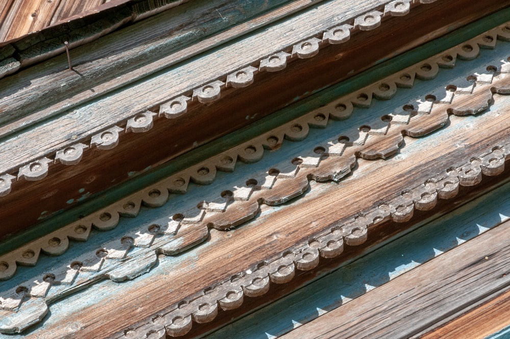 a close-up of a roof