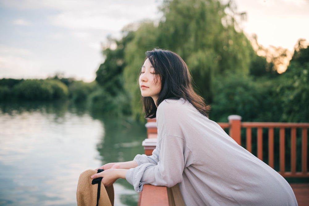 a person sitting on a bench