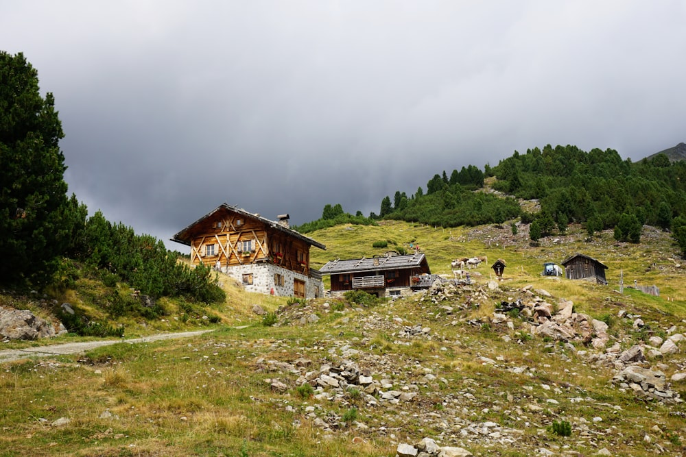 a house on a hill