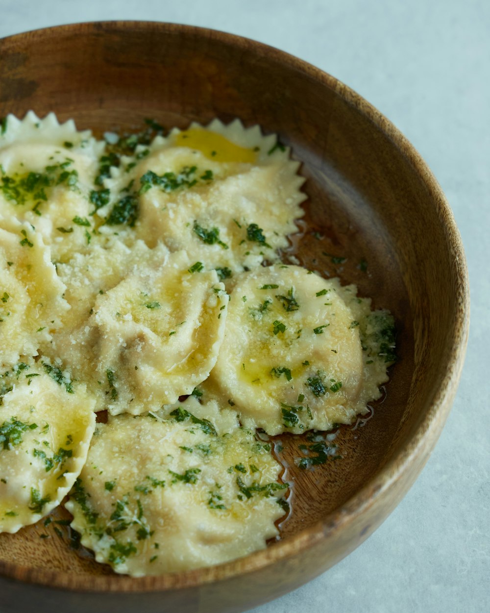 a bowl of food