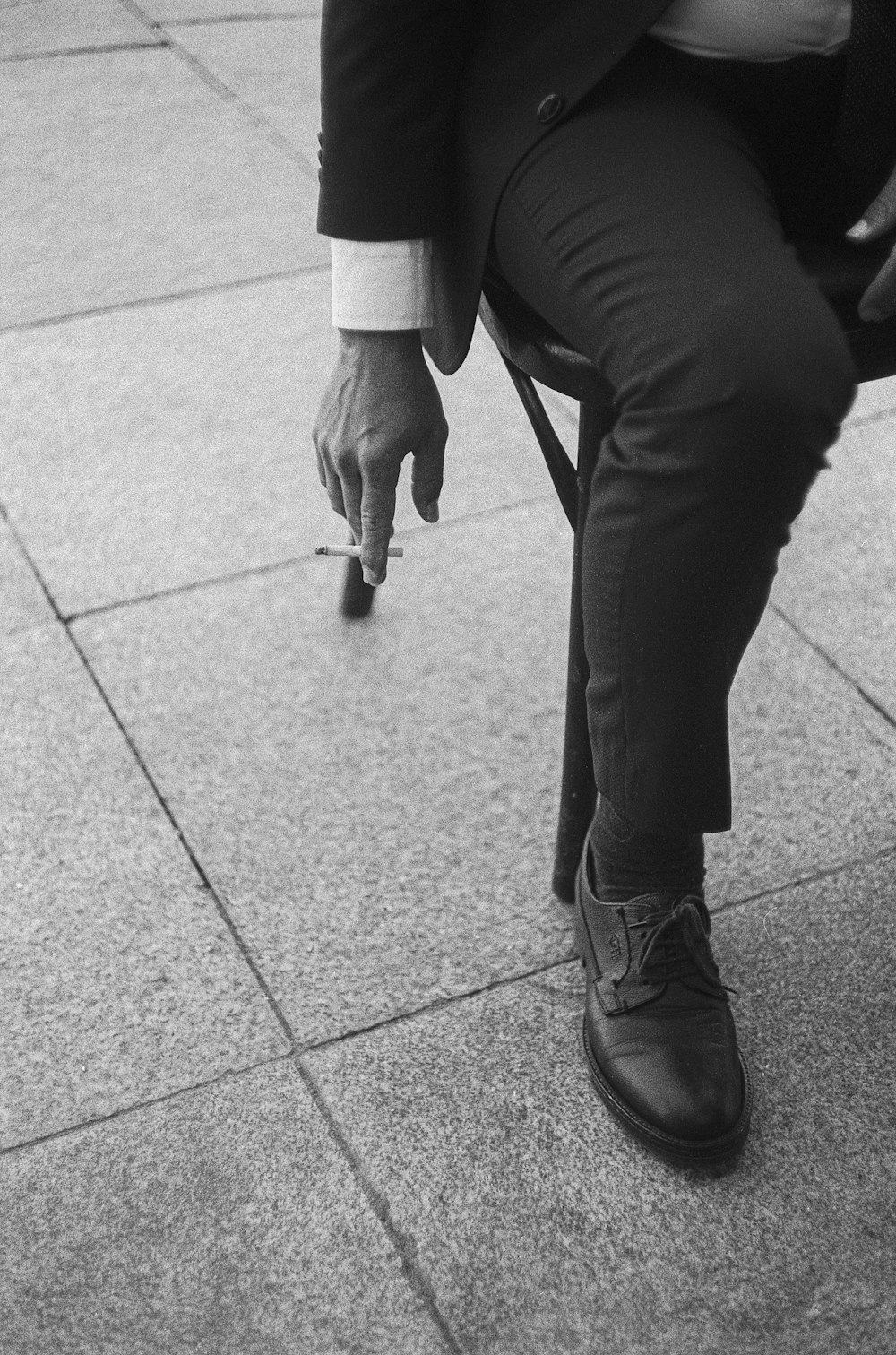 a person holding a skateboard