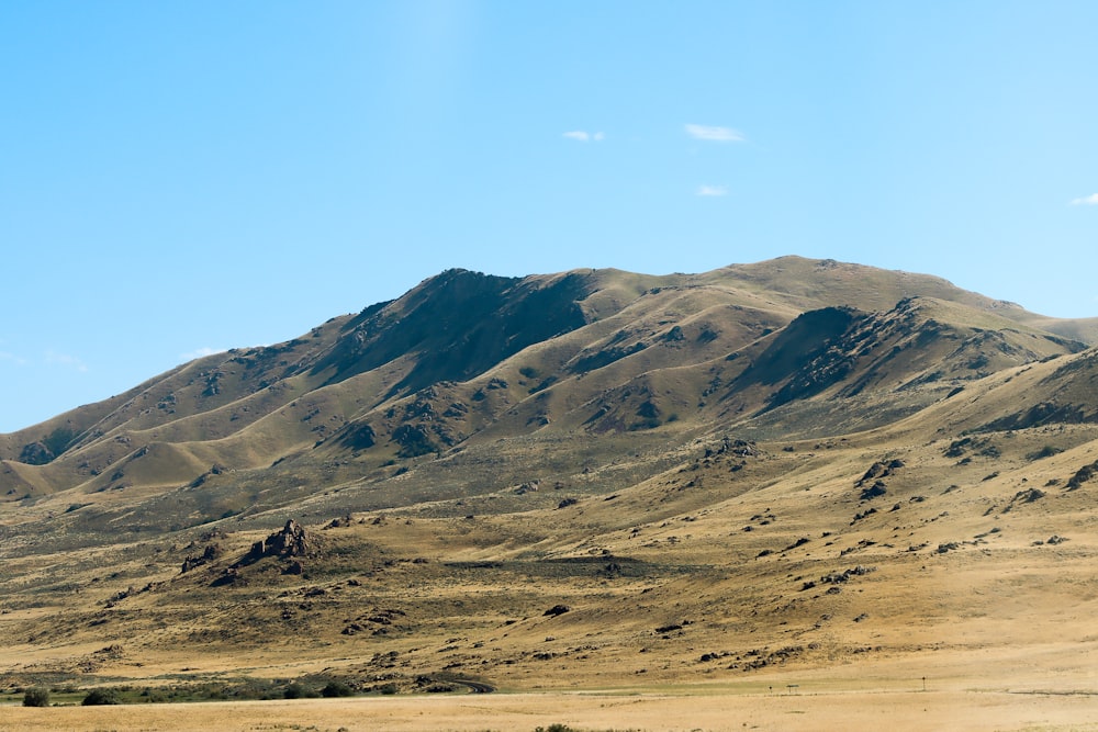 a large hilly landscape