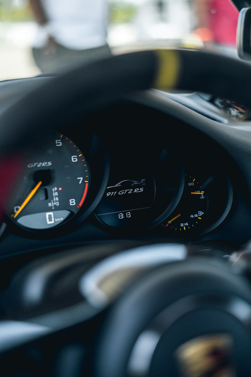 close up of a car dashboard