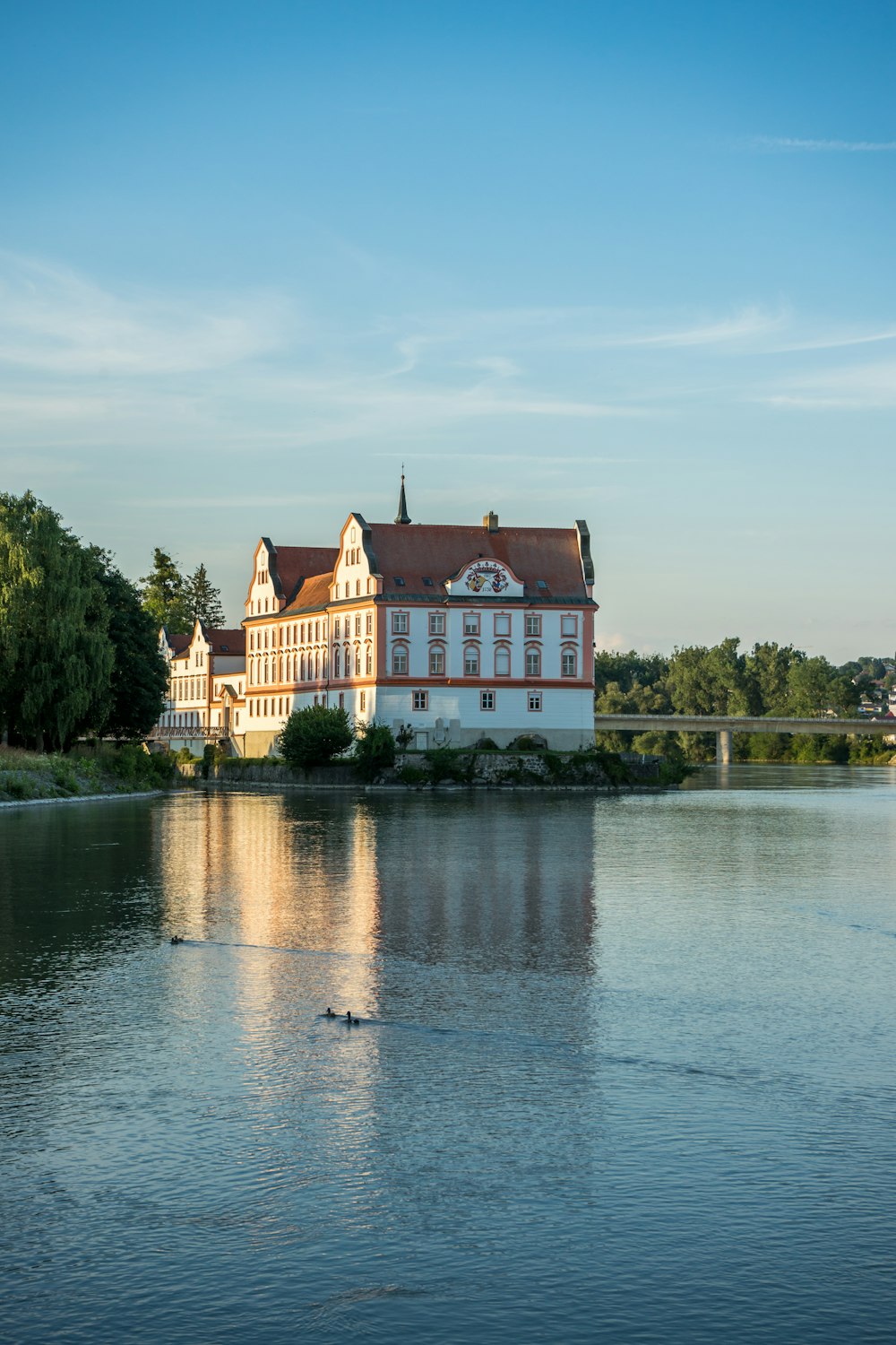 a building on the water