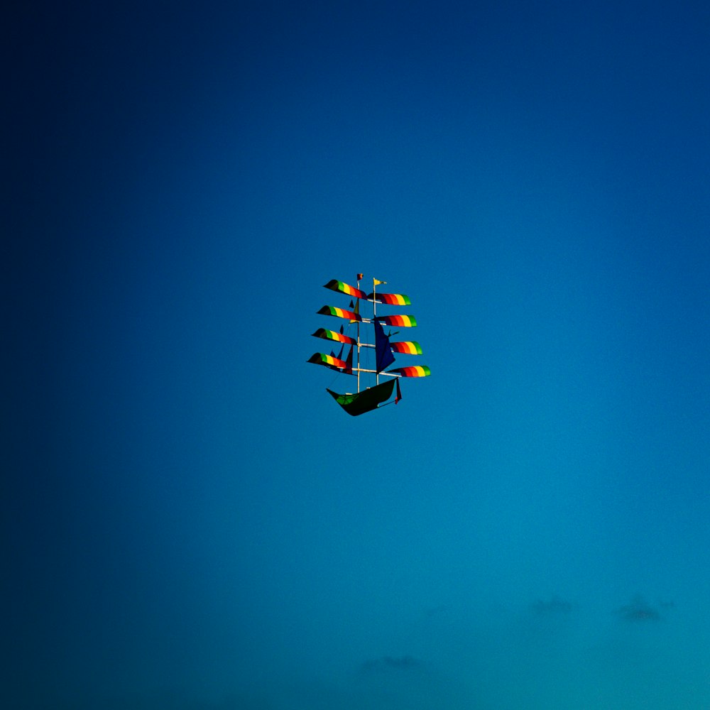 a kite in the sky