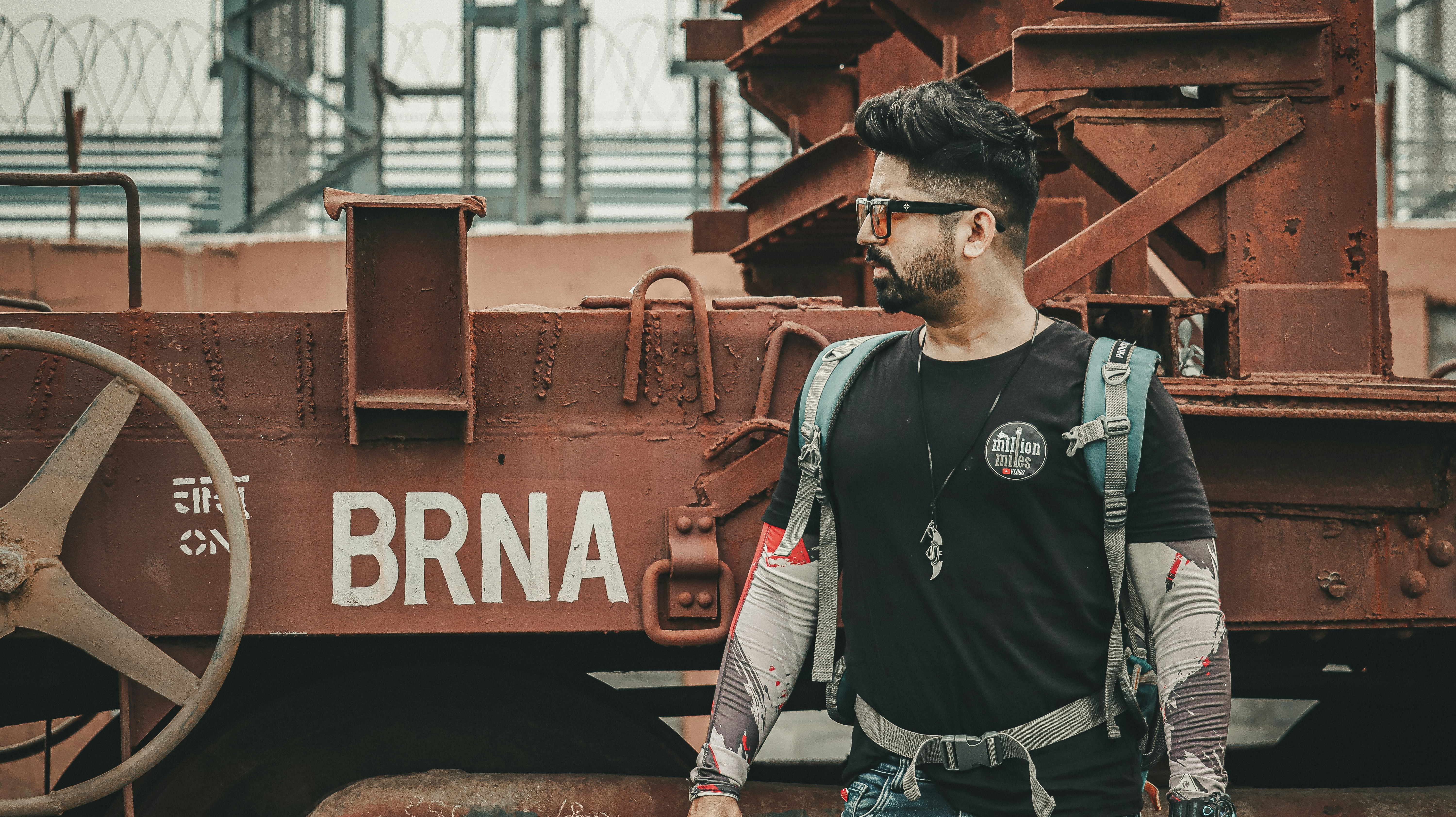 a man wearing a garment