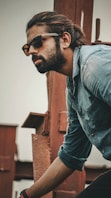 a man with a beard and sunglasses