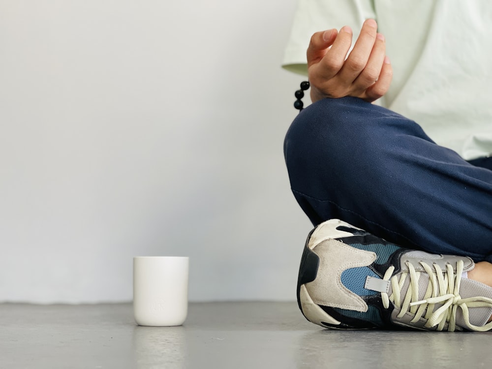 a person's feet on a table