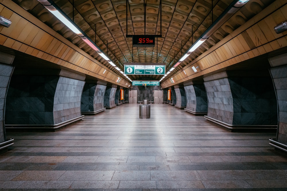 a large empty hallway