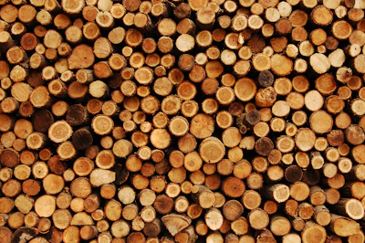 a pile of small brown objects