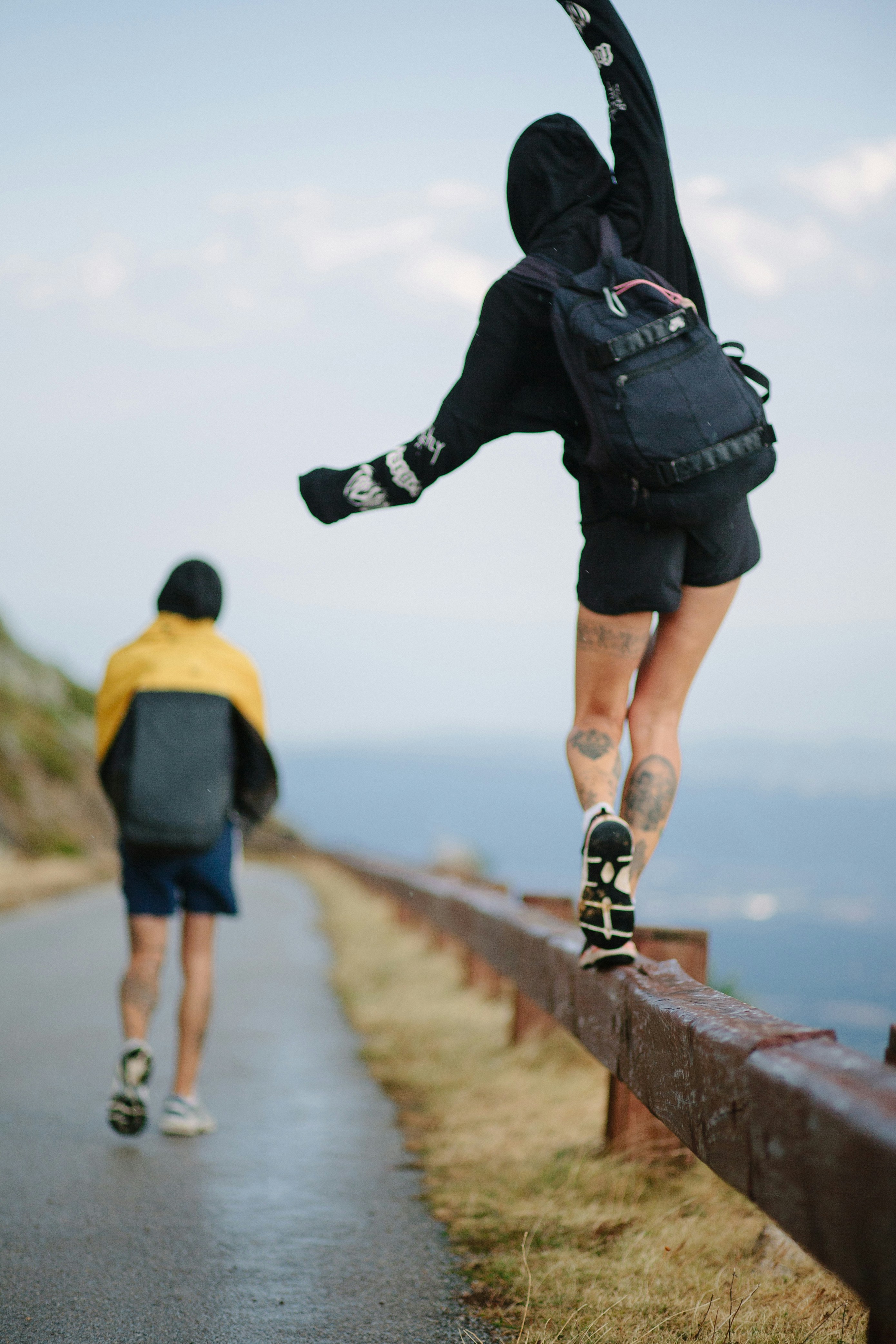 A person jumping in the air photo – Free Clothing Image on Unsplash
