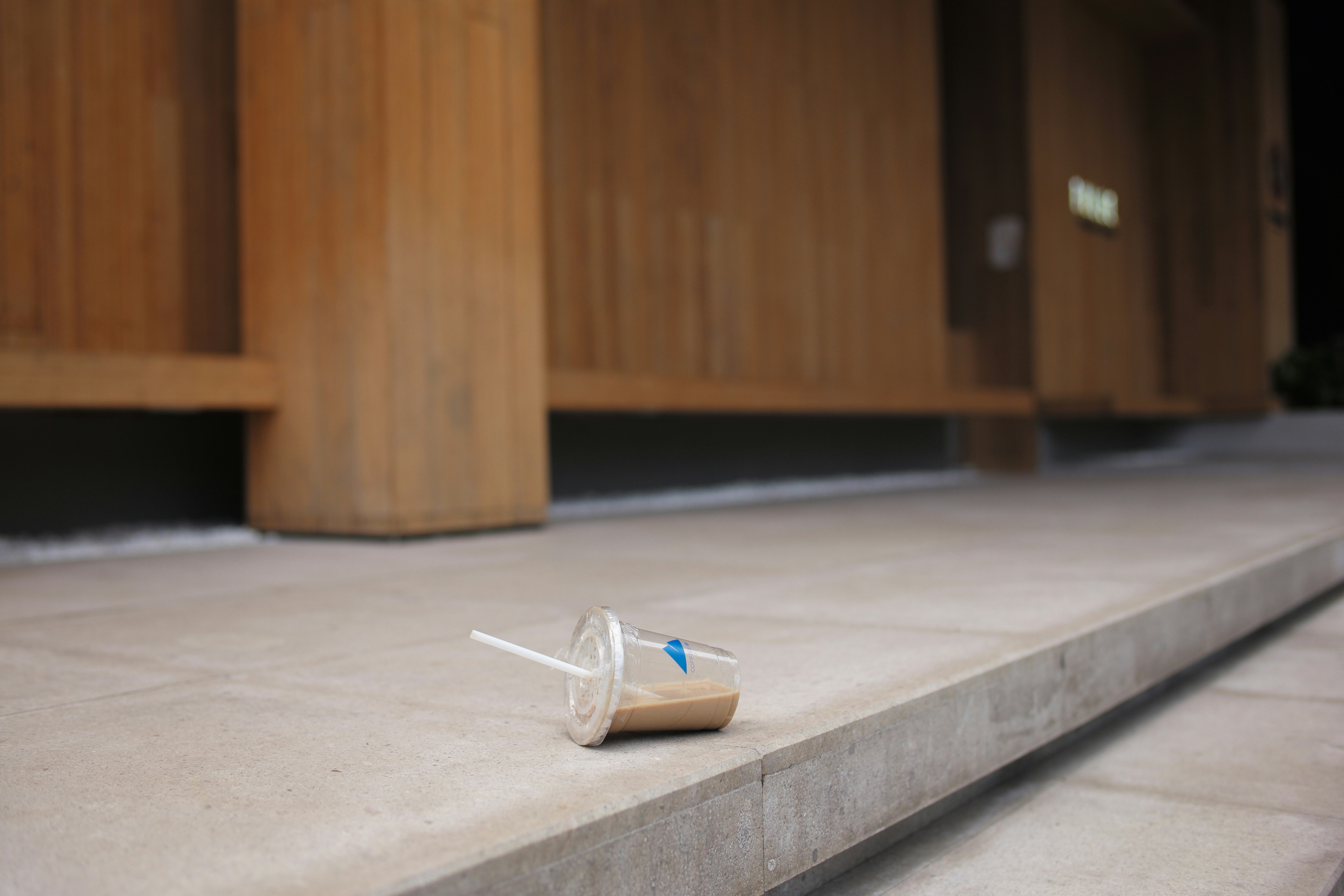 a pair of shoes on a counter
