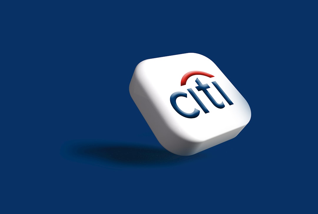 Citi icon in 3D. My 3D work may be seen in the section titled "3D Render."
