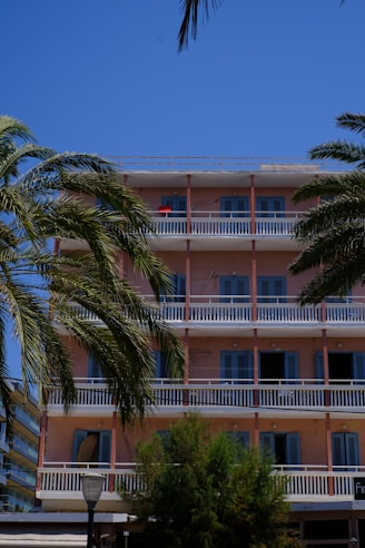 A stunning aerial view of Max Palace's penthouse exterior under a bright Florida sky.