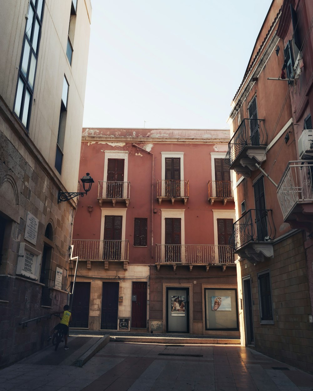 a row of buildings