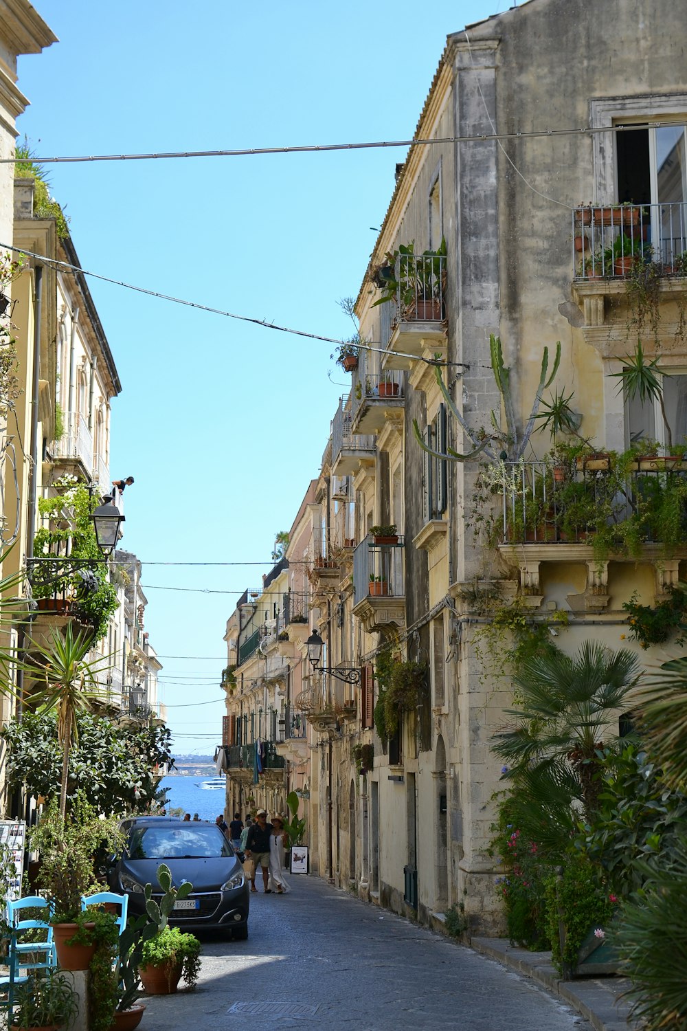 a street with buildings on both sides