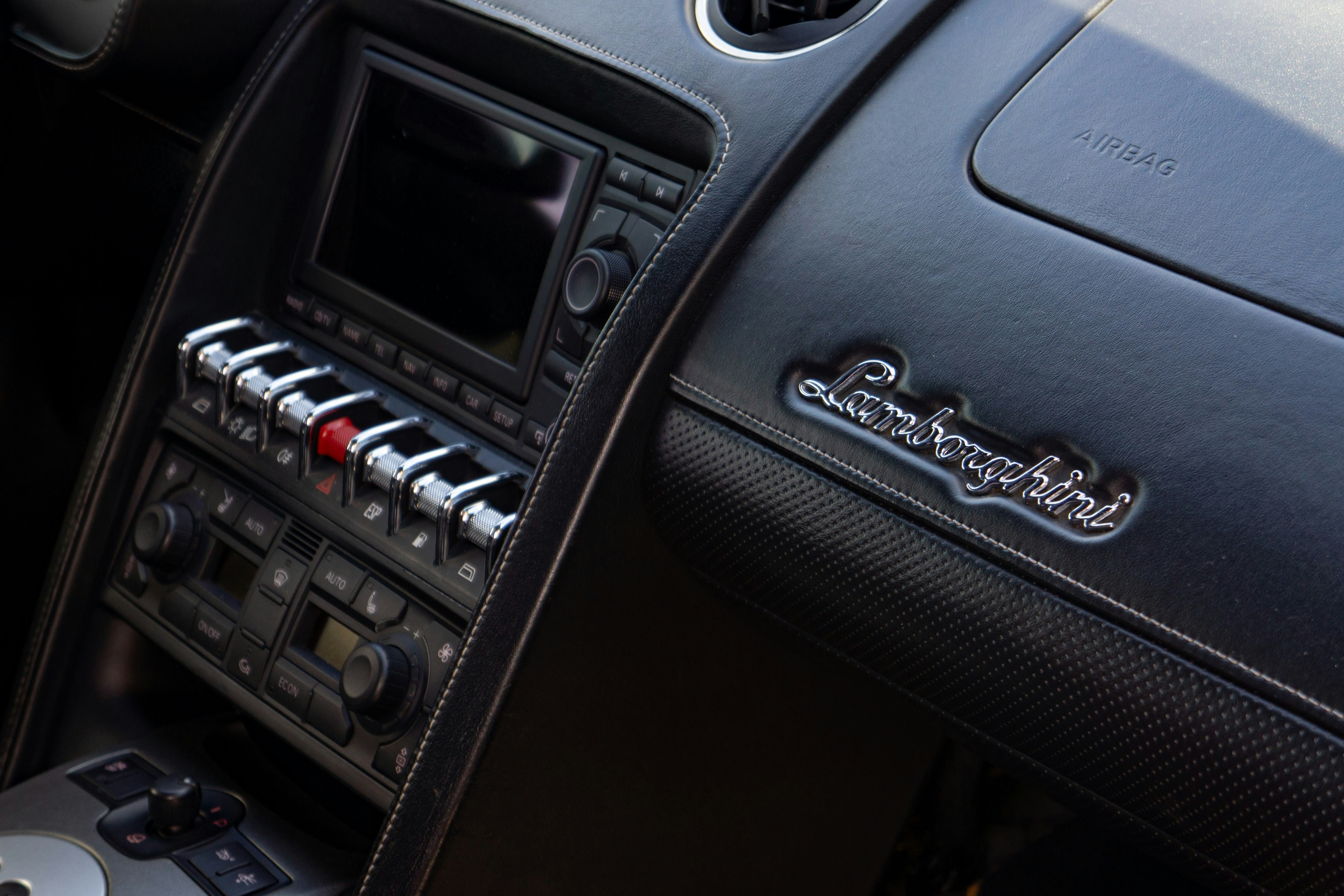 Car console with audio system