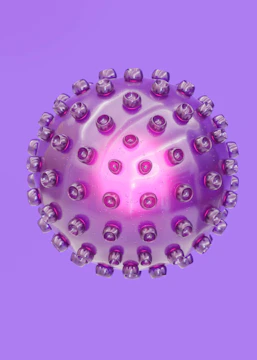 Close-up illustration of BPC-157 peptide molecule structure glowing softly.