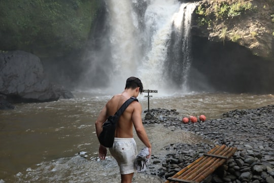 None in Tegenungan Waterfall Indonesia