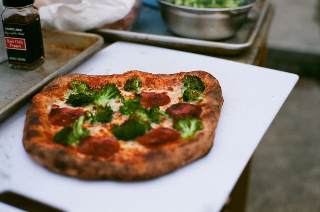 Base de pizza vegana