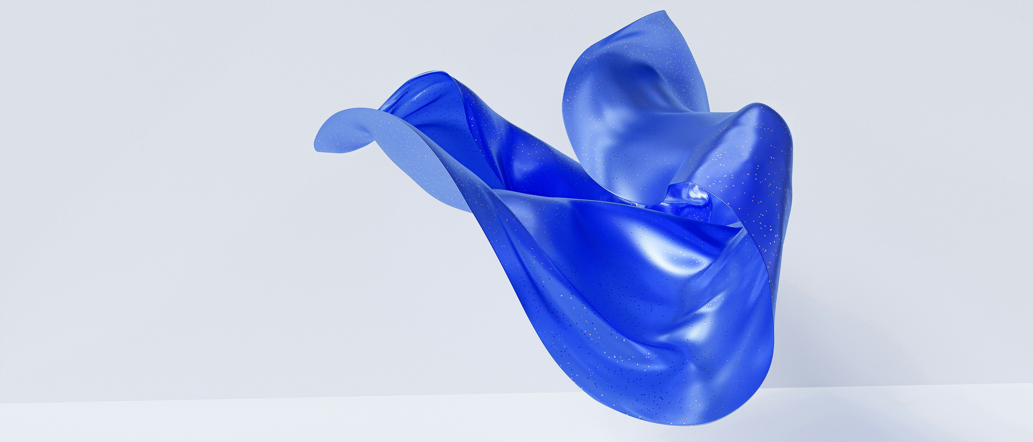 un giocattolo di plastica blu