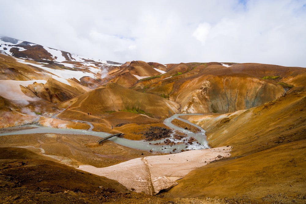 a river running through a valley