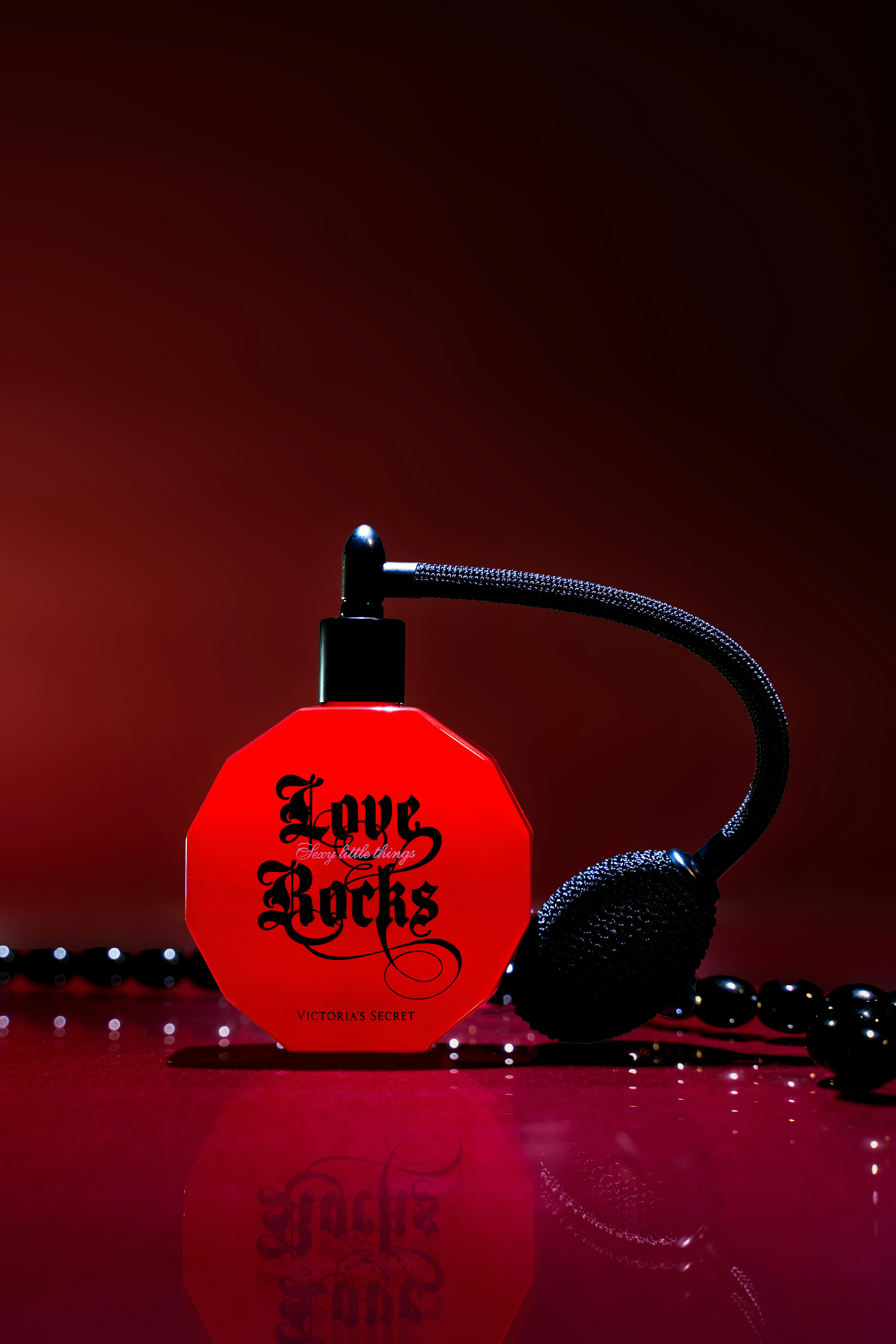 a red and black boxing ring