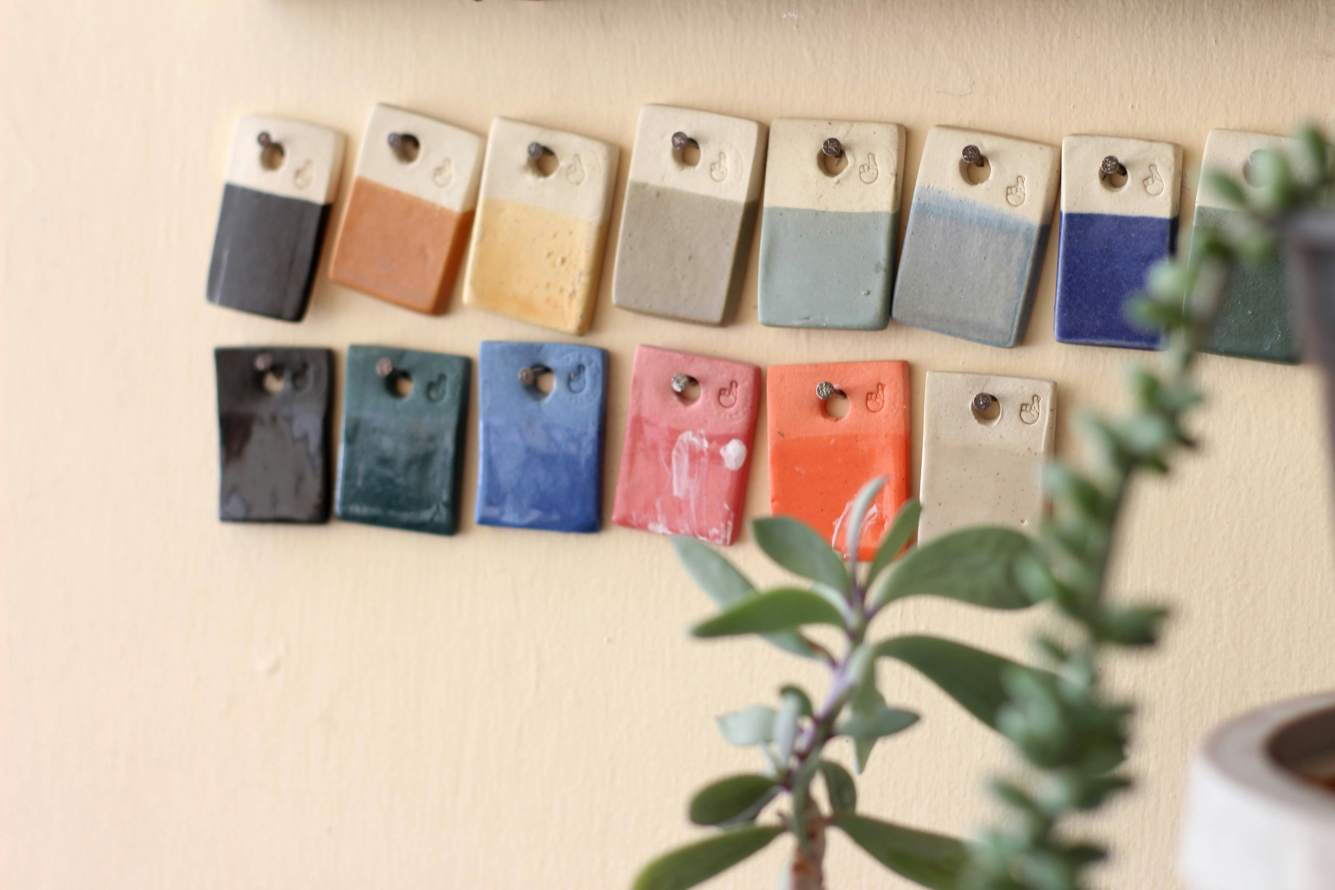 a group of cards on a table