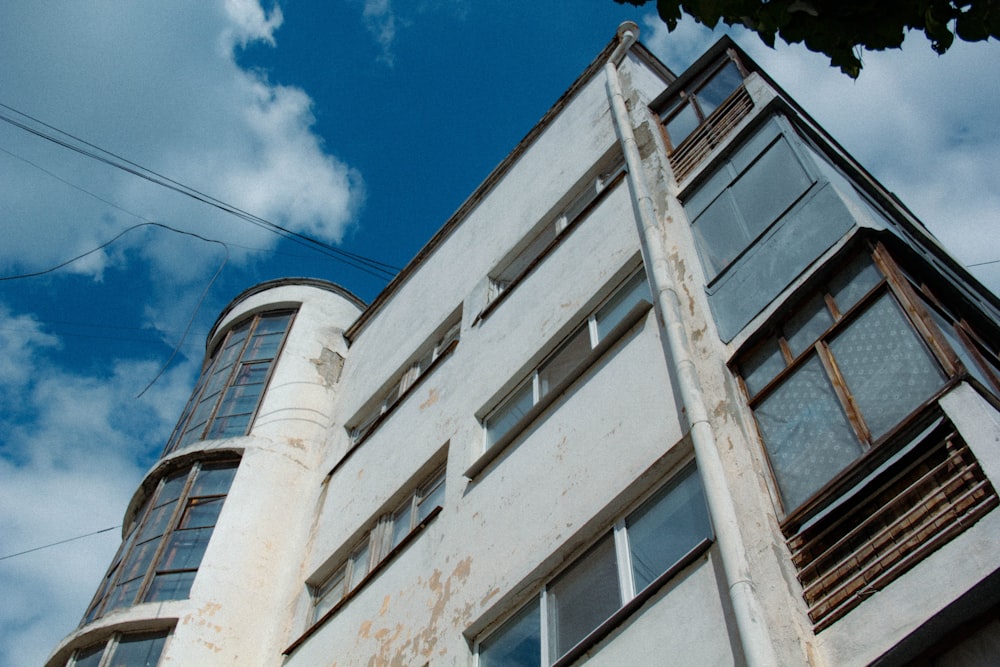 a building with windows