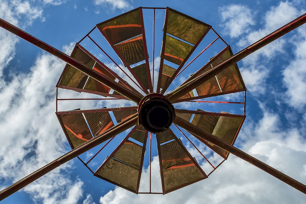 a large ferris wheel