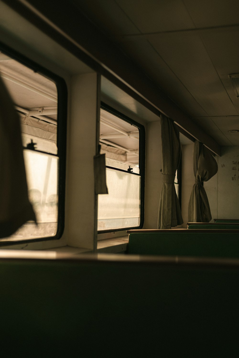 a train with a window