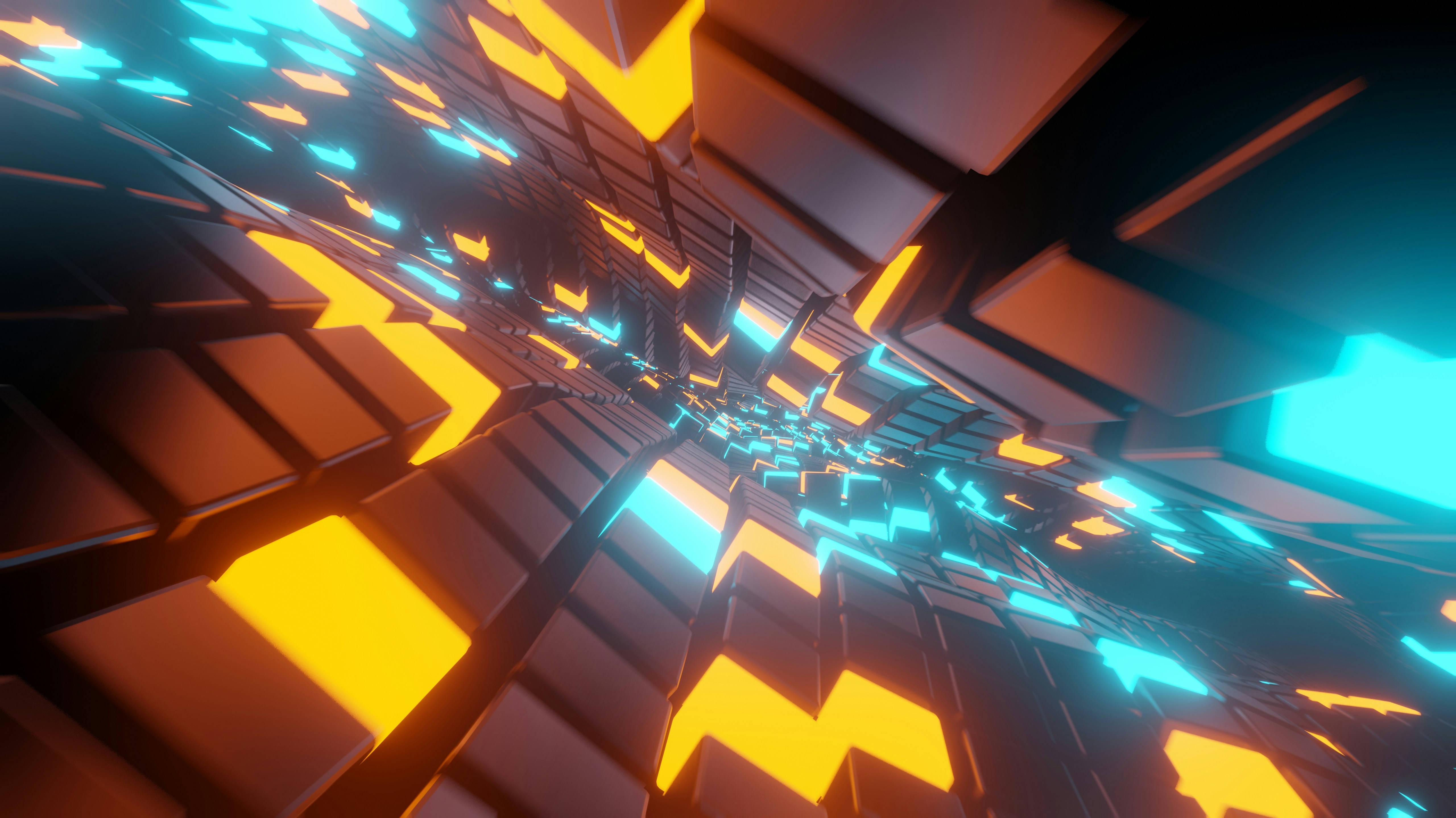 a close-up of a server room