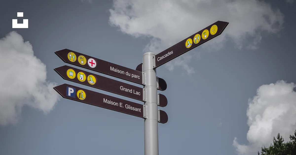 A street sign with a couple of street signs on it photo – Free Image on ...