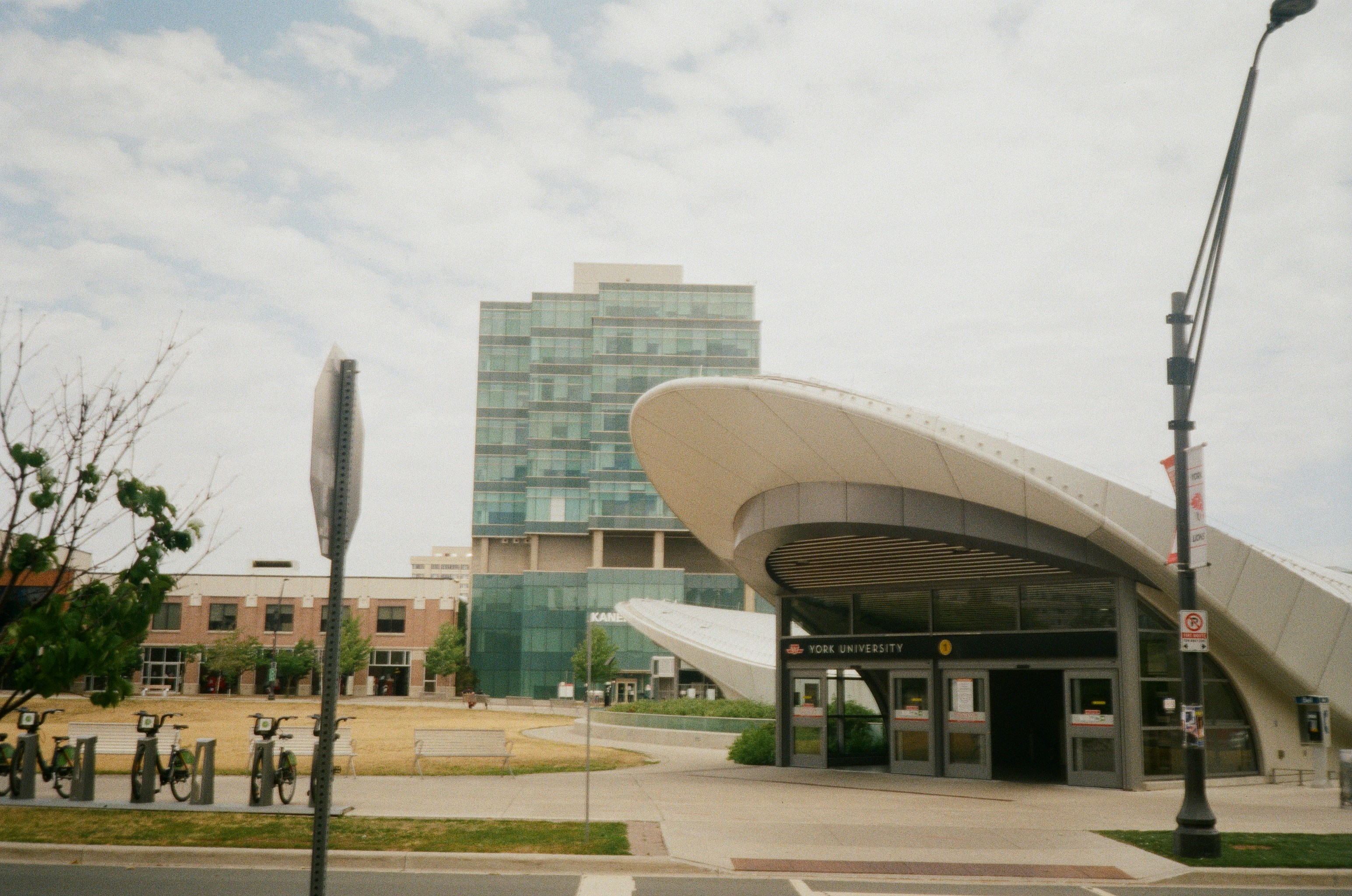 Large building with dome roof