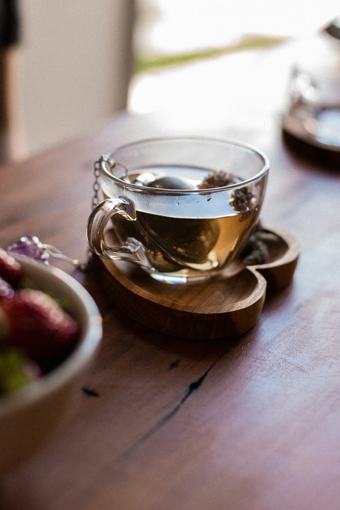 Clear Glass Teacups