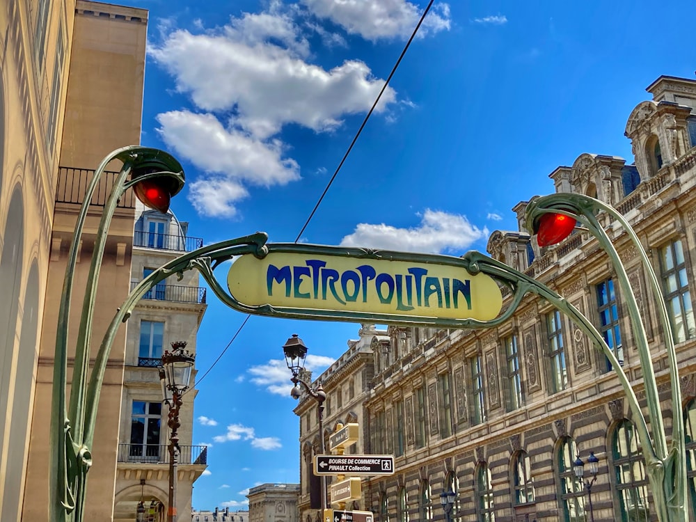 a street sign on a pole