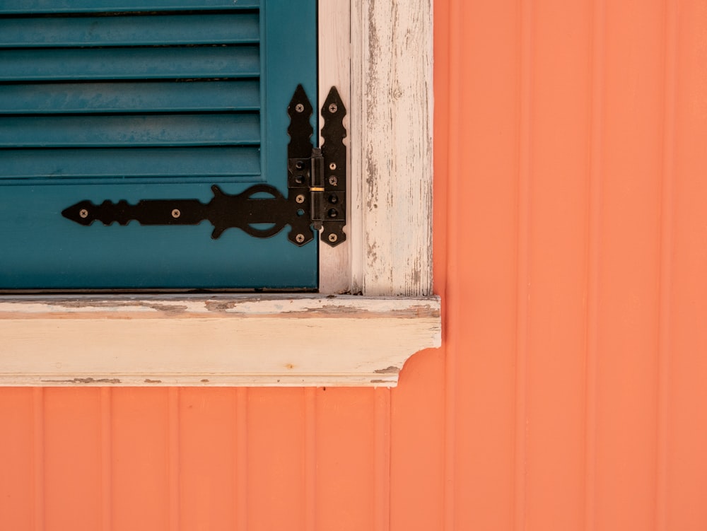 a door with a handle