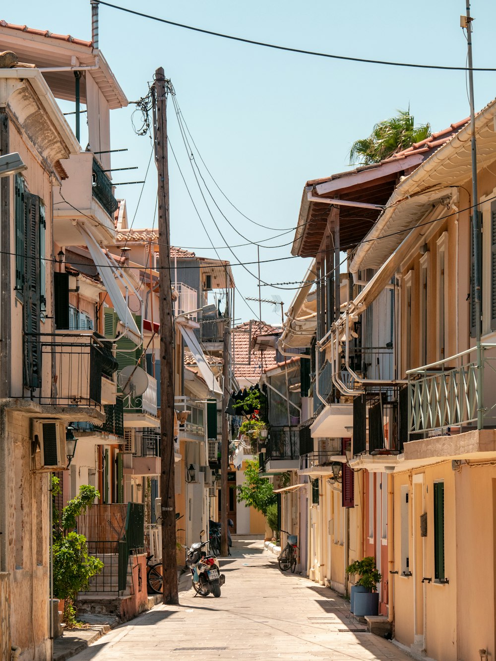 a street with buildings on both sides