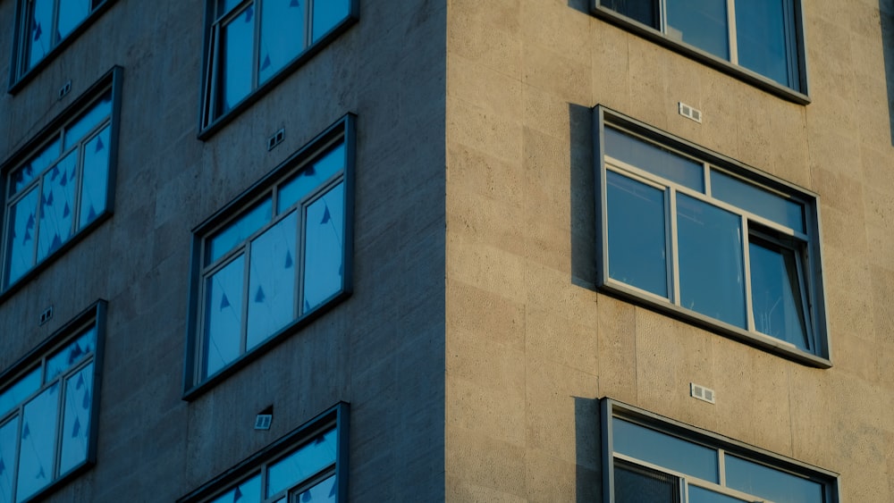 a building with windows